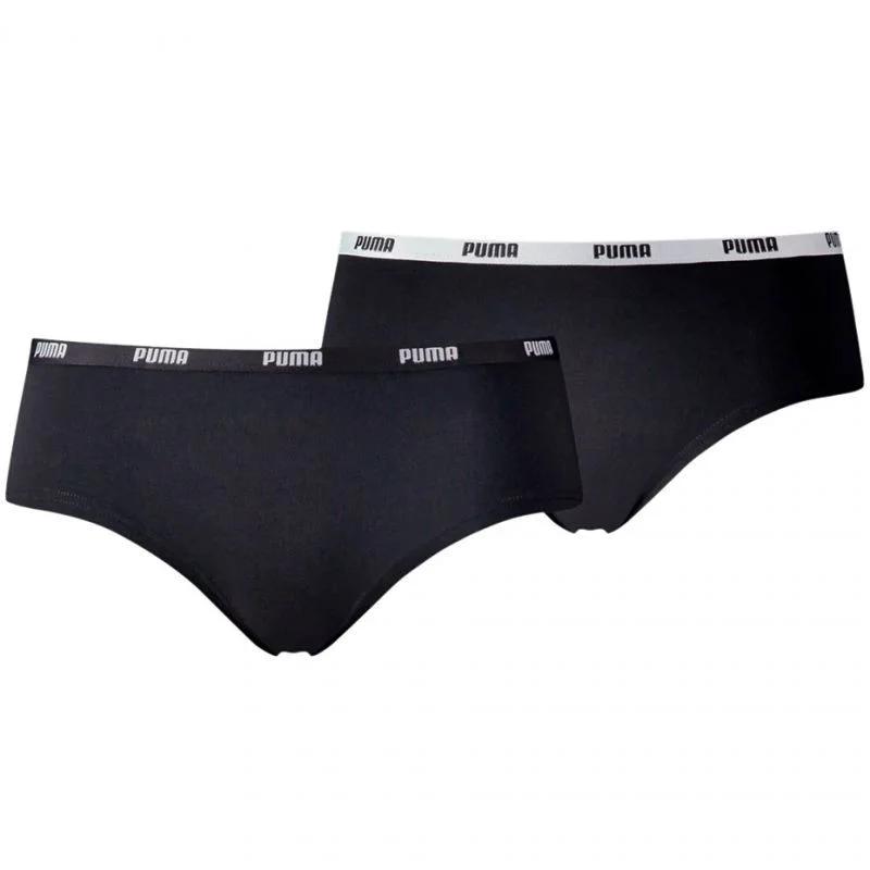 Dámské kalhotky Hipster 2Pack 907852 Černá - Puma