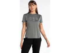 Dámské tričko DWT589 Unwind Tee DDH khaki - Dare2B