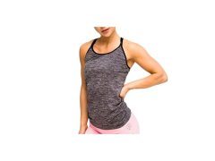 GymHero L.A Classic Basic Tee W BLACK-TEE tričko