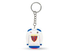 Přívěsek na klíče „hokejový dres“ Polonia Bytom 25 (domácí)