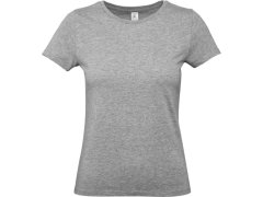 B&C #E190 /women Dámské tričko z&nbsp;těžké bavlny 01.004T sport grey