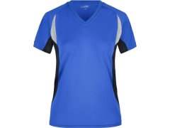 Daiber JN 390 Dámské běžecké tričko s výstřihem do V 02.0390 royal/black