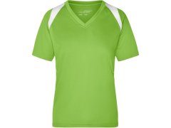 Daiber JN 396 Dámské běžecké tričko 02.0396 lime green/white
