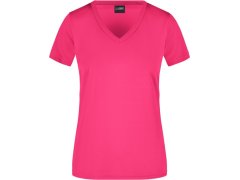 Daiber JN 735 Dámské sportovní tričko s výstřihem do V 02.0735 pink