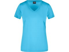 Daiber JN 735 Dámské sportovní tričko s&nbsp;výstřihem do V 02.0735 turquoise