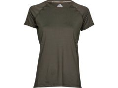 Tee Jays TJ 7021 Dámské sportovní tričko CoolDry 18.7021 deep green