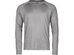 Tee Jays TJ 7022 Sportovní tričko CoolDry s dlouhým rukávem 18.7022 grey melange