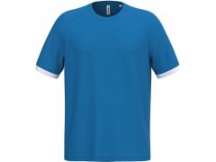 Kariban ProAct PA 4045 Unisex kontrastní sportovní tričko 20.4045 sporty royal blue/white