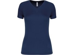 Kariban ProAct PA 477 Dámské sportovní tričko s výstřihem do V 20.P477 navy