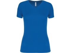 Kariban ProAct PA 477 Dámské sportovní tričko s výstřihem do V 20.P477 aqua blue