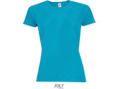 SOL´S Sporty Women Dámské raglánové sportovní tričko 25.1159 aqua
