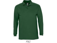 SOL´S Winter II Piqué polo s dlouhým rukávem 25.1353 golf green