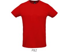 SOL´S Sprint Unisex piqué sportovní tričko 25.2995 red