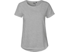 Neutral O 80012 Dámské bio tričko s&nbsp;ohrnutými rukávy 77.8012 sport grey