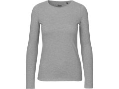 Neutral O 81050 Dámské tričko s&nbsp;dlouhým rukávem 77.8150 sport grey