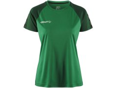 Craft Teamwear Squad Go Contrast Jersey W Dámské kontrastní sportovní tričko 82.2726 team green/ivy