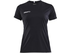 Craft Teamwear Squad Go Jersey Solid W Dámské sportovní tričko s&nbsp;výstřihem do V 82.5566 black