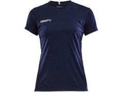 Craft Teamwear Squad Go Jersey Solid W Dámské sportovní tričko s&nbsp;výstřihem do V 82.5566 navy
