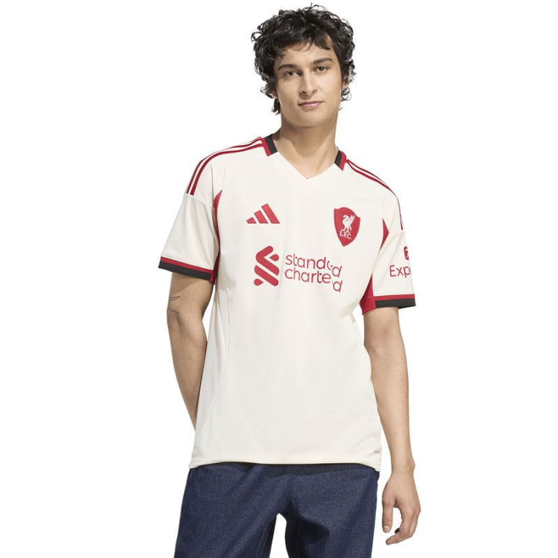 Dres Liverpool FC Stadium Away 2025/26 JV6487 - Pro ženy pro ženy trička, tílka, košile