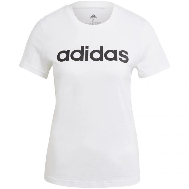 Tričko adidas Essentials Linear W GL0768 - Pro ženy pro ženy trička, tílka, košile
