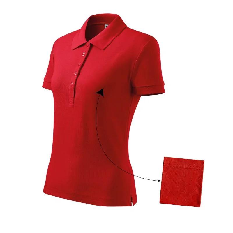 Polokošile Malfini Cotton W MLI-21307 červená - Pro ženy pro ženy trička, tílka, košile