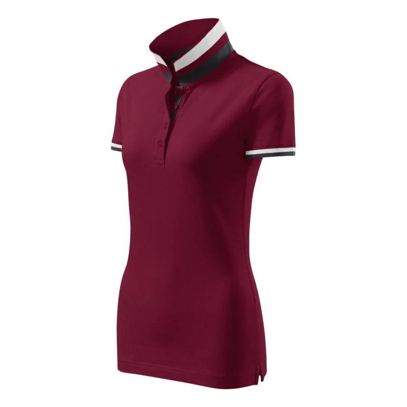 Polokošile Malfini Collar Up W MLI-25786 garnet - Pro ženy pro ženy trička, tílka, košile
