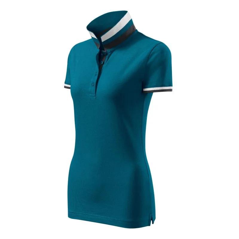 Polokošile Malfini Collar Up W MLI-25793 petrolejově modrá - Pro ženy pro ženy trička, tílka, košile