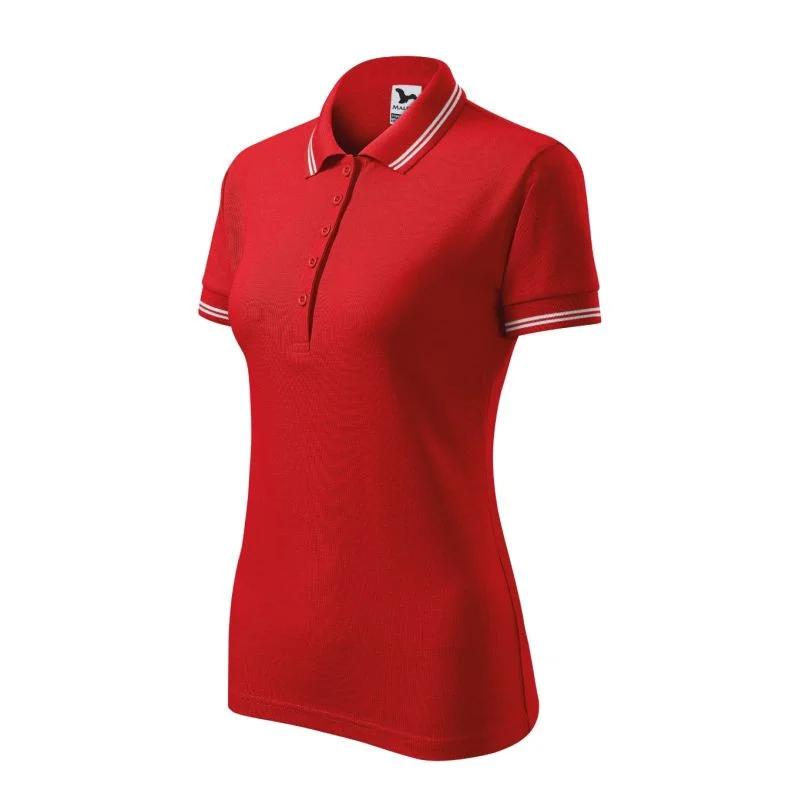 Adler Urban W polokošile MLI-22007 červená - Pro ženy pro ženy trička, tílka, košile