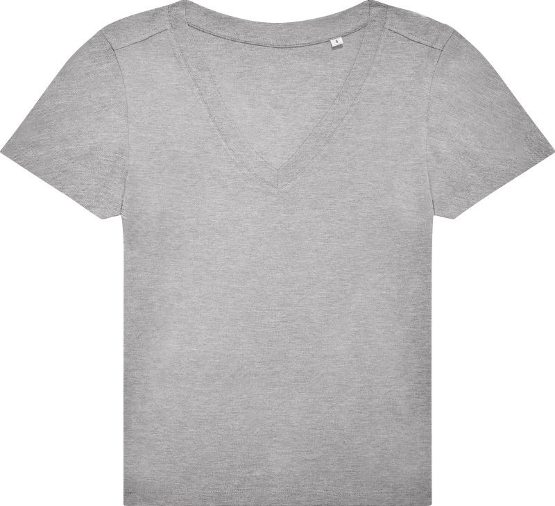 B&C #E150 V /women Dámské tričko s&nbsp;výstřihem do V 01.014T sport grey - Pro ženy pro ženy trička, tílka, košile