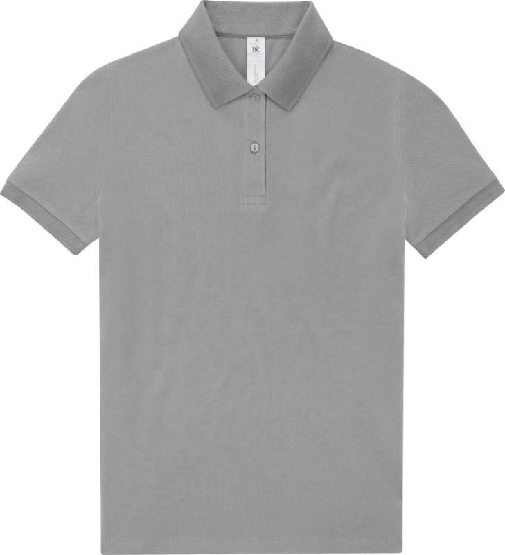 B&C My Polo 210 /women Dámské piqué polo z&nbsp;těžké bavlny 01.W463 sport grey - Pro ženy pro ženy trička, tílka, košile