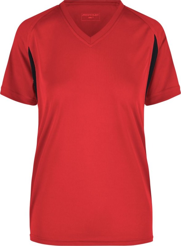 Daiber JN 316 Dámské běžecké tričko 02.0316 red/black