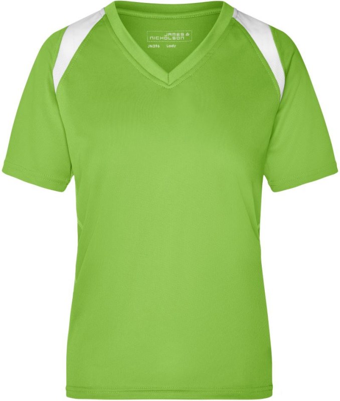 Daiber JN 396 Dámské běžecké tričko 02.0396 lime green/white
