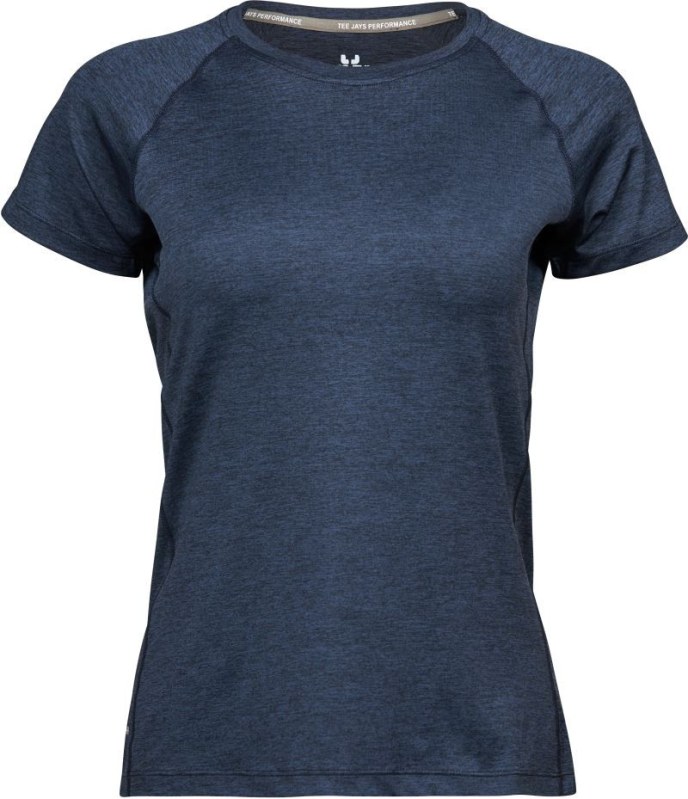 Tee Jays TJ 7021 Dámské sportovní tričko CoolDry 18.7021 navy melange
