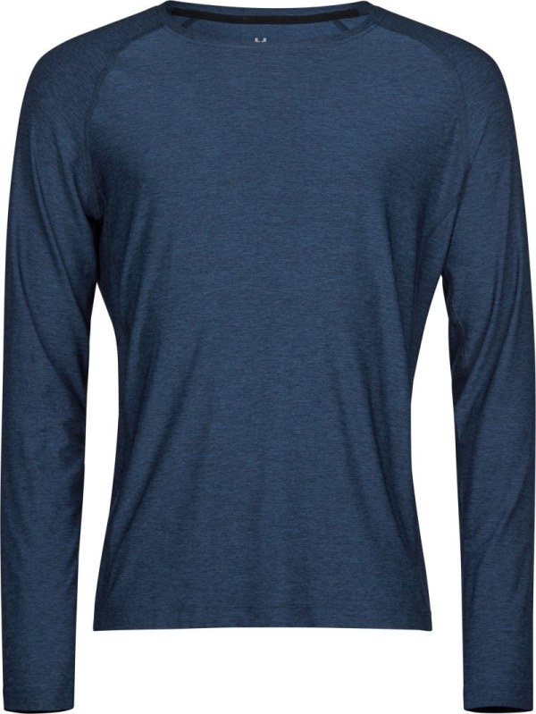 Tee Jays TJ 7022 Sportovní tričko CoolDry s dlouhým rukávem 18.7022 navy melange