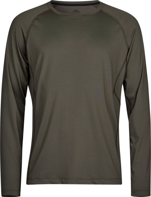Tee Jays TJ 7022 Sportovní tričko CoolDry s dlouhým rukávem 18.7022 deep green