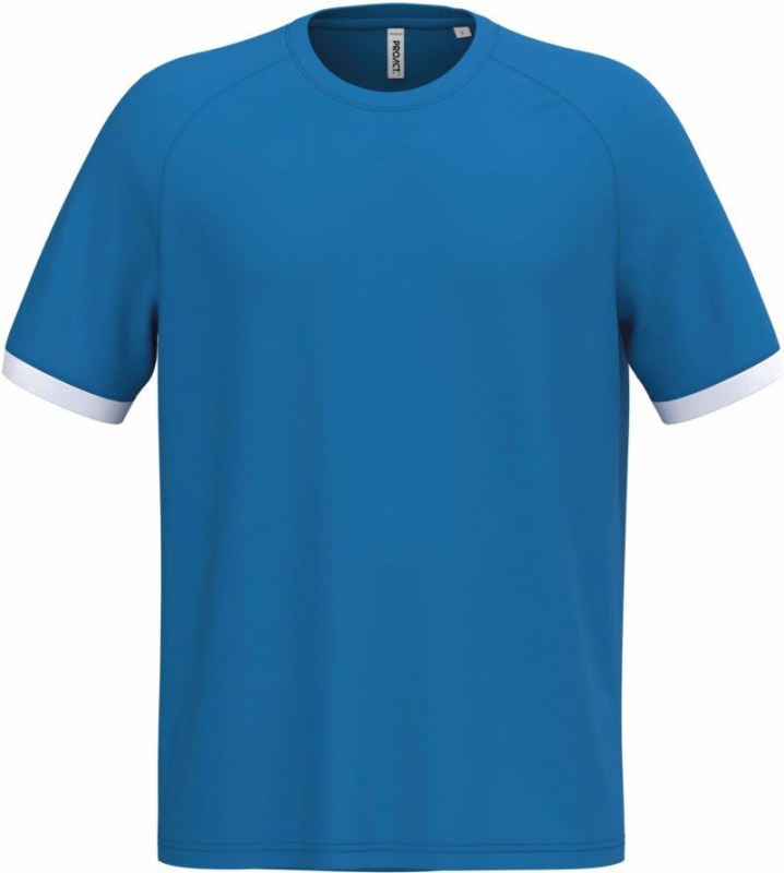 Kariban ProAct PA 4045 Unisex kontrastní sportovní tričko 20.4045 sporty royal blue/white