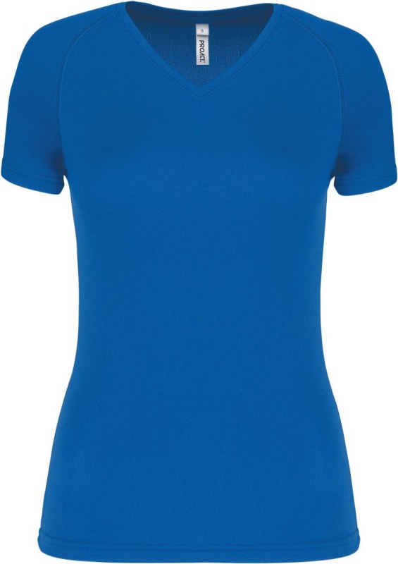 Kariban ProAct PA 477 Dámské sportovní tričko s výstřihem do V 20.P477 aqua blue