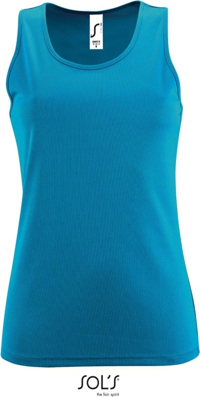 SOL´S Sporty TT Women Dámské sportovní tílko 25.2117 aqua - Pro ženy pro ženy trička, tílka, košile