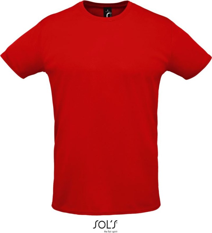 SOL´S Sprint Unisex piqué sportovní tričko 25.2995 red - Pro ženy pro ženy trička, tílka, košile