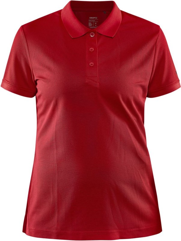 Craft Corporate CORE Unify Polo Shirt W Dámské sportovní polo 81.9139 bright red - Pro ženy pro ženy trička, tílka, košile