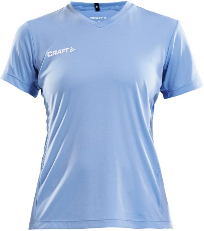 Craft Teamwear Squad Go Jersey Solid W Dámské sportovní tričko s&nbsp;výstřihem do V 82.5566 mff blue - Pro ženy pro ženy trička, tílka, košile