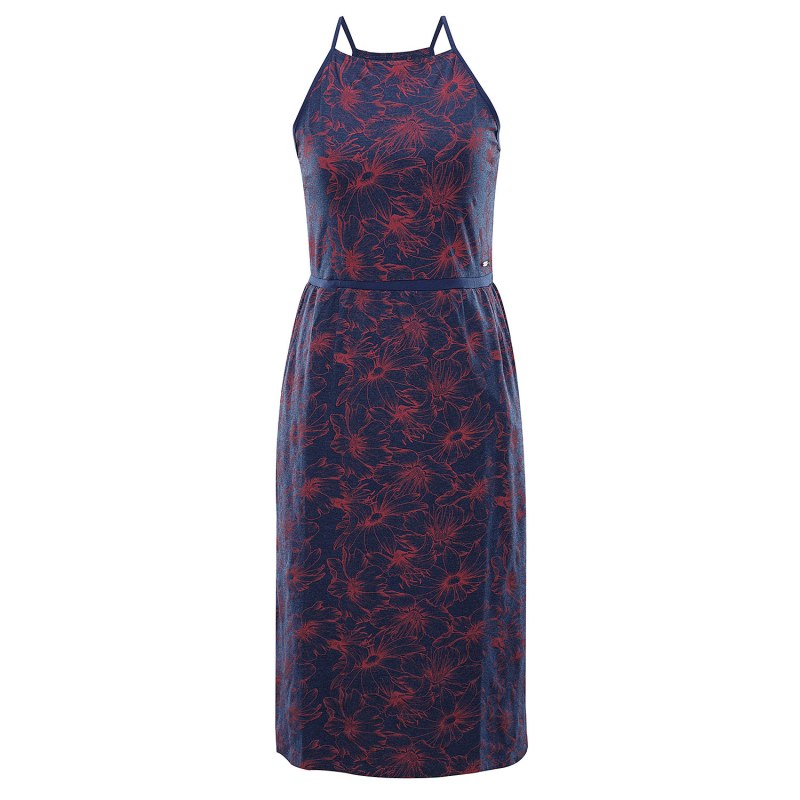 Dámské šaty ALPINE PRO GYRA estate blue varianta pd - Pro ženy šaty a sukně