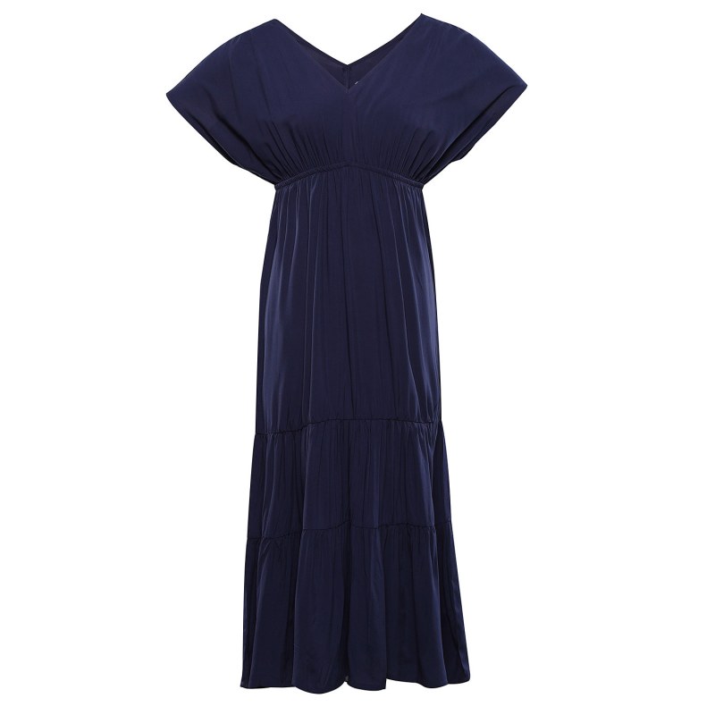 Dámské šaty ALPINE PRO GRAANA mood indigo - Pro ženy šaty a sukně