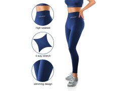 Dlouhé kalhoty Sesto Senso Thermofit Navy Blue