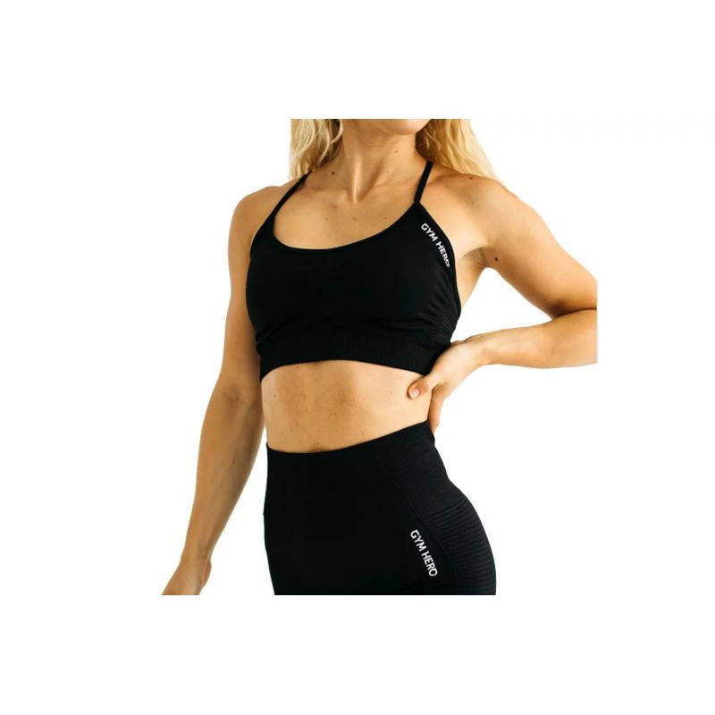 GymHero California Cute Bra W BRA-BLACK - Pro ženy spodní prádlo a plavky