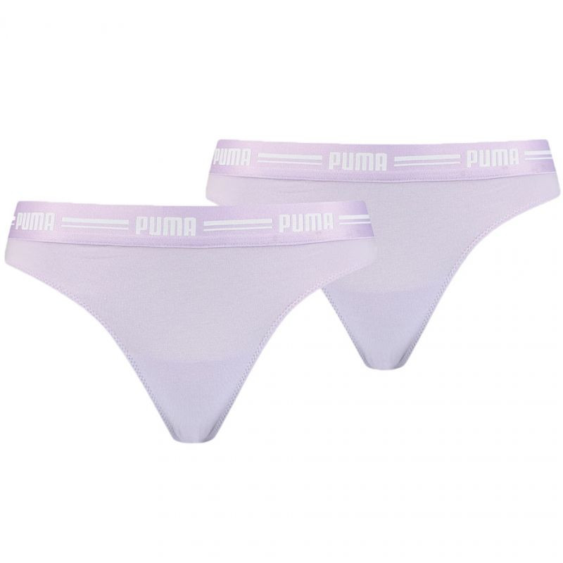 Dámská tanga 2Pack 907854 07 Light Purple - Puma - Pro ženy spodní prádlo a plavky