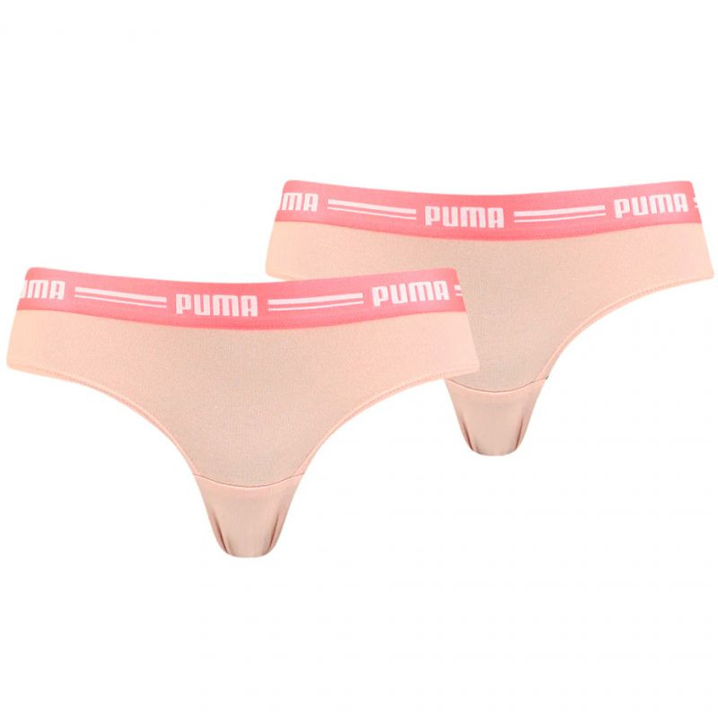 Dámské brazilské kalhotky 2Pack 907856 06 růžová - Puma - Pro ženy spodní prádlo a plavky