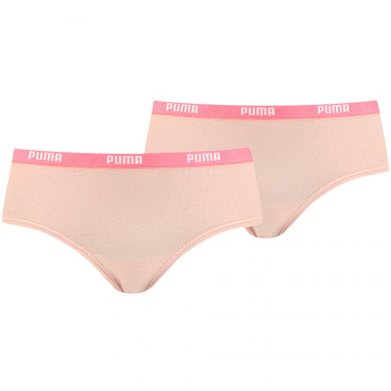 Dámské hipstery 2Pack 907852 06 Pink - Puma - Pro ženy spodní prádlo a plavky