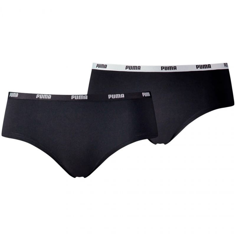 Dámské kalhotky Hipster 2Pack 907852 Černá - Puma - Pro ženy spodní prádlo a plavky