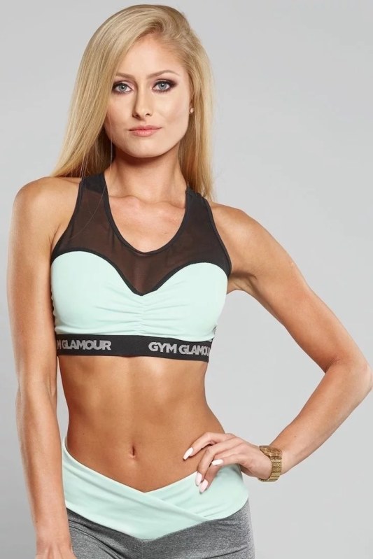 Dámská sportovní podprsenka Sea Mesh - Gym Glamour - Pro ženy sportovní podprsenky